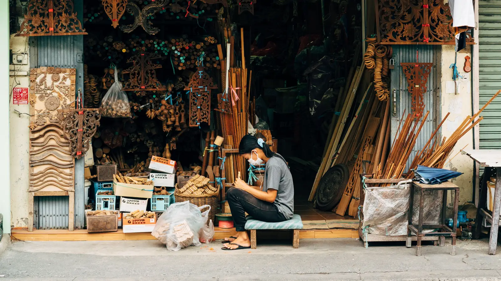 Thai craft and materials — illustrative photography