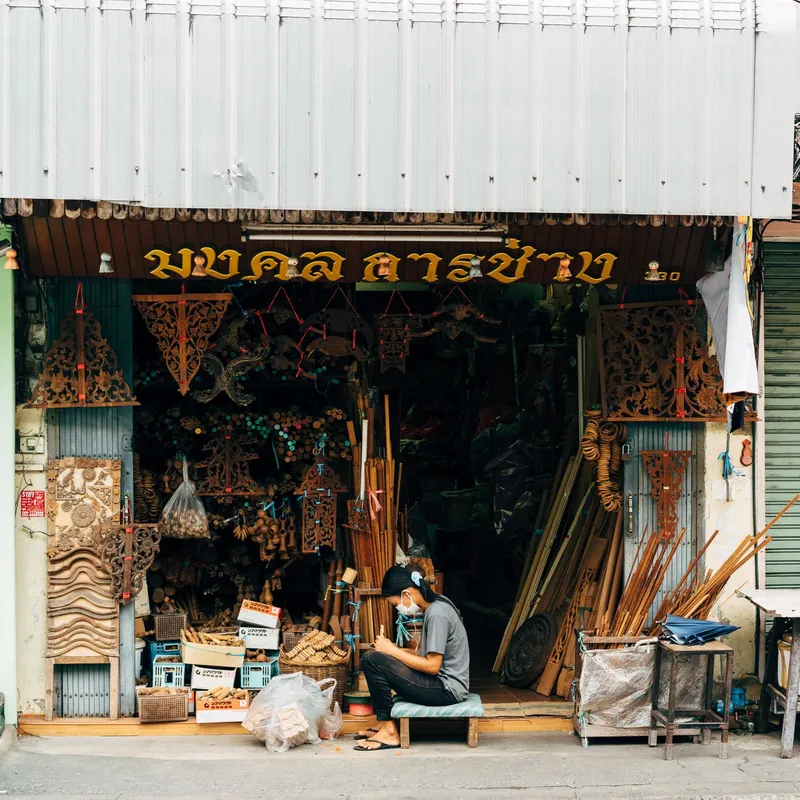 Thai craft and materials — illustrative photography